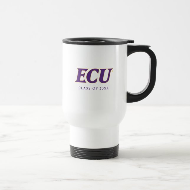 Universität East Carolina | ECU-Logo Reisebecher (Rechts)