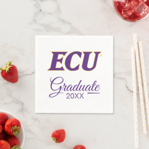 Universität East Carolina ECU-Logo Serviette