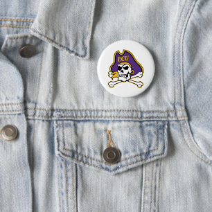 Universität East Carolina   ECU Piraten Button