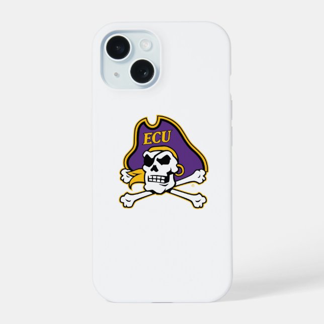 Universität East Carolina | ECU Piraten iPhone 15 Hülle (Rückseite)