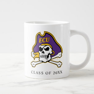 Universität East Carolina ECU Piraten Jumbo-Tasse