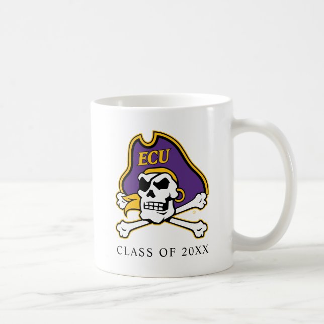 Universität East Carolina | ECU Piraten Kaffeetasse (Rechts)