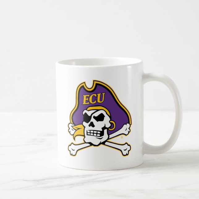 Universität East Carolina | ECU Piraten Kaffeetasse (Rechts)