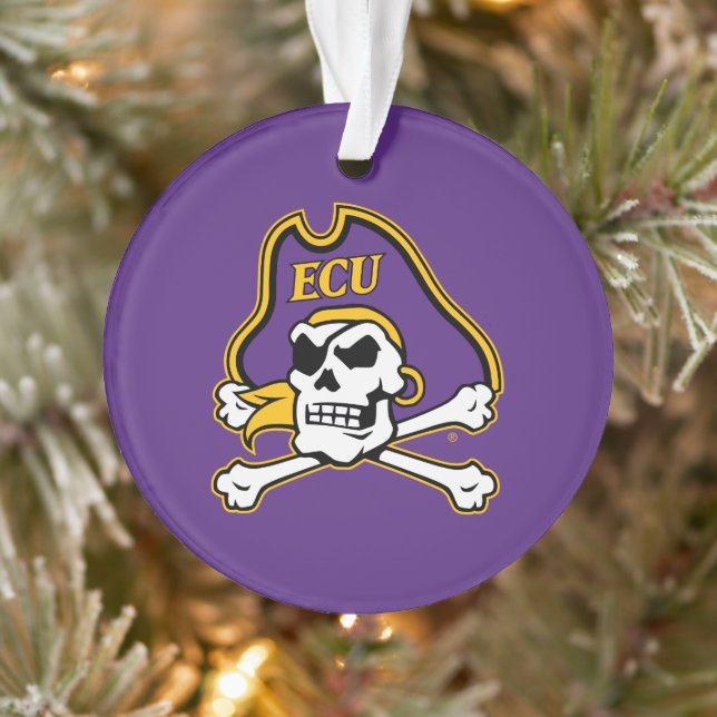 Universität East Carolina | ECU Piraten Ornament (Baum)