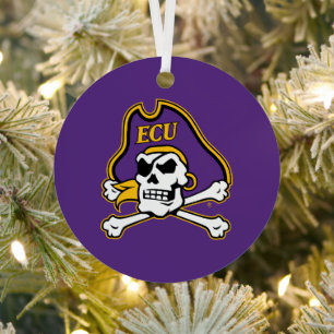 Universität East Carolina ECU Piraten Ornament Aus Metall