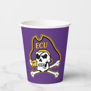 Universität East Carolina   ECU Piraten Pappbecher