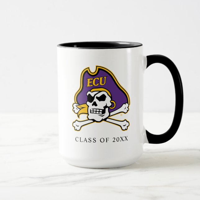 Universität East Carolina | ECU Piraten Tasse (Rechts)