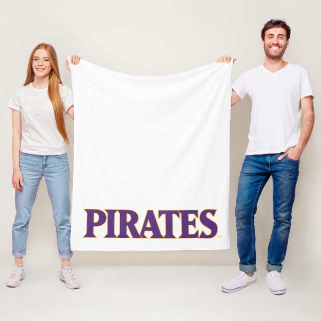 Universität East Carolina | Piraten Fleecedecke (Beispiel)