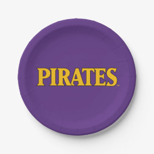 Universität East Carolina Piraten Pappteller