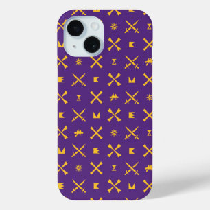 Universität East Carolina Pirates Gold Pattern Case-Mate iPhone Hülle