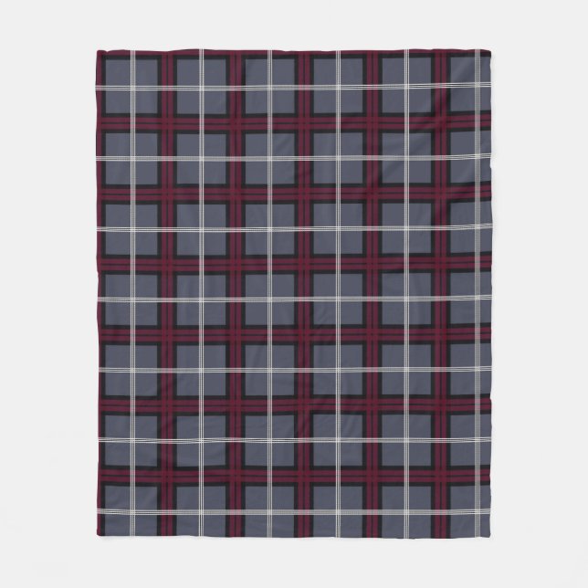 Universität Edinburgh Tartan Fleecedecke (Vorderseite)