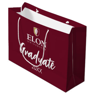 Universität Elon Abschluss 20XX Große Geschenktüte