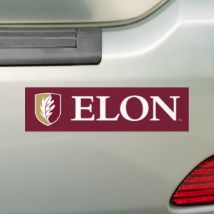 Universität Elon Autoaufkleber