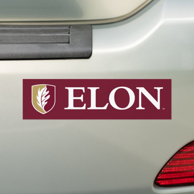 Universität Elon Autoaufkleber (Auf Auto)