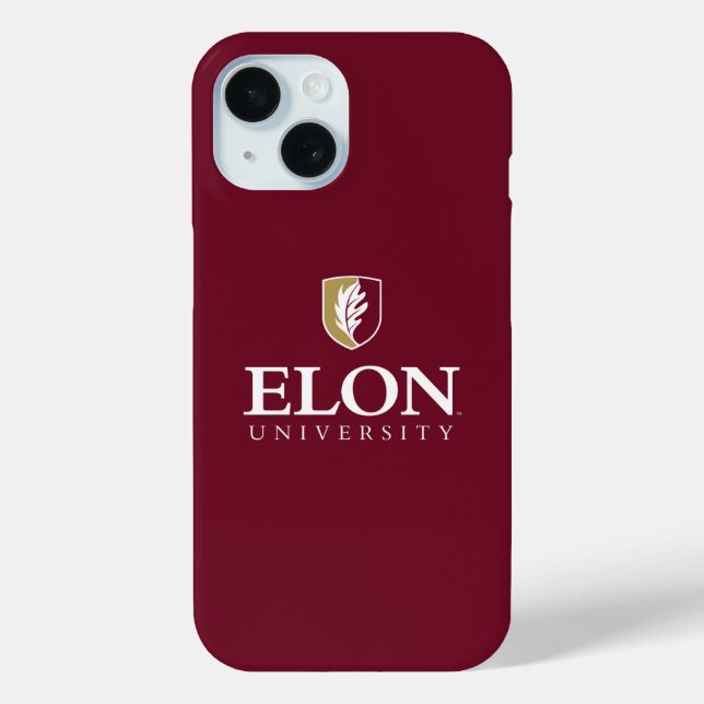 Universität Elon Case-Mate iPhone Hülle (Rückseite)