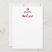 Universität Elon | Danke