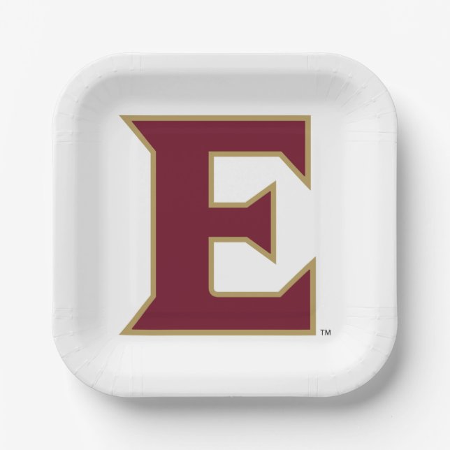 Universität Elon E Pappteller (Vorderseite)