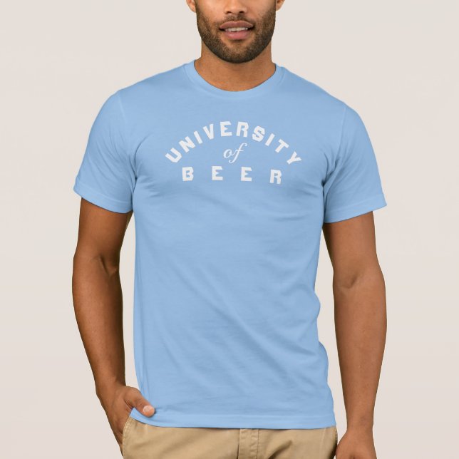 Universität für Beer Graphic T-Shirt (Vorderseite)