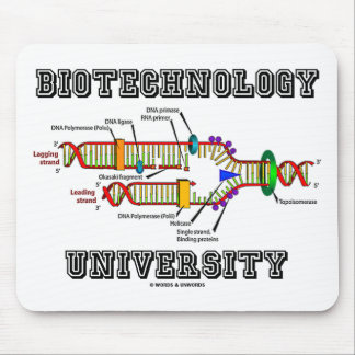 Universität für Biotechnologie (DNA-Replikation) Mousepad