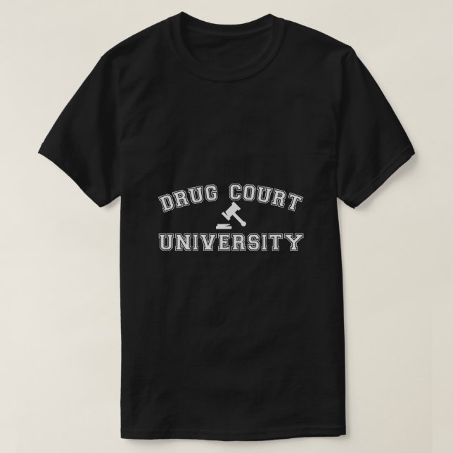 Universität für Drogenbekämpfung OM NA Sauberes Le T-Shirt (Design vorne)