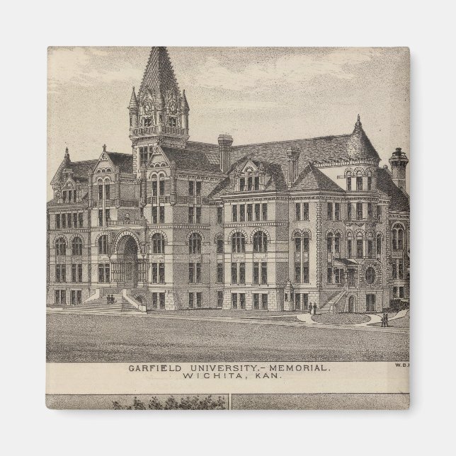 Universität Garfield, Kansas Magnet (Vorne)