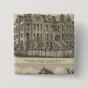 Universität Kansas Button