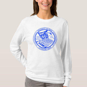 Universität langer Hülse Bingo-offizieller T-Shirt