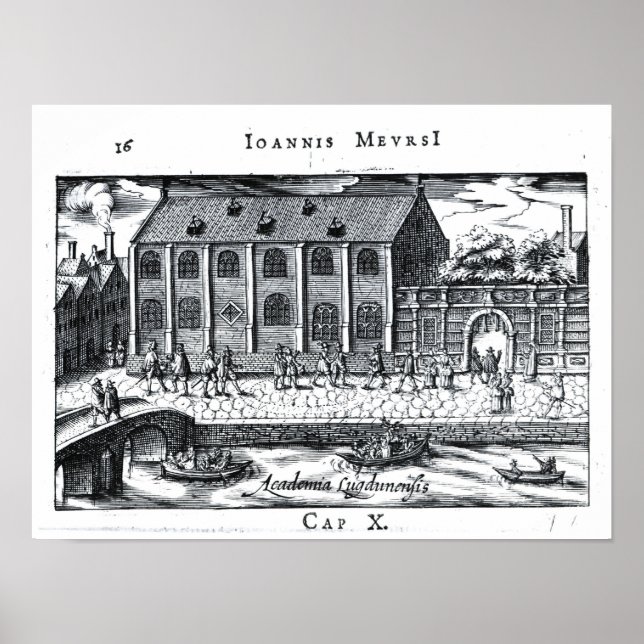 Universität Leiden, "A Dutch Athens" Poster (Vorne)