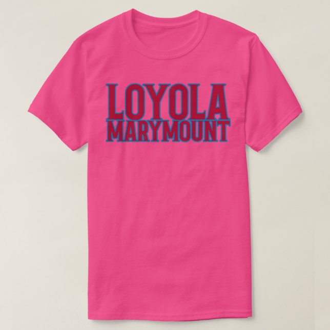 Universität Loyola marymount T-Shirt (Design vorne)