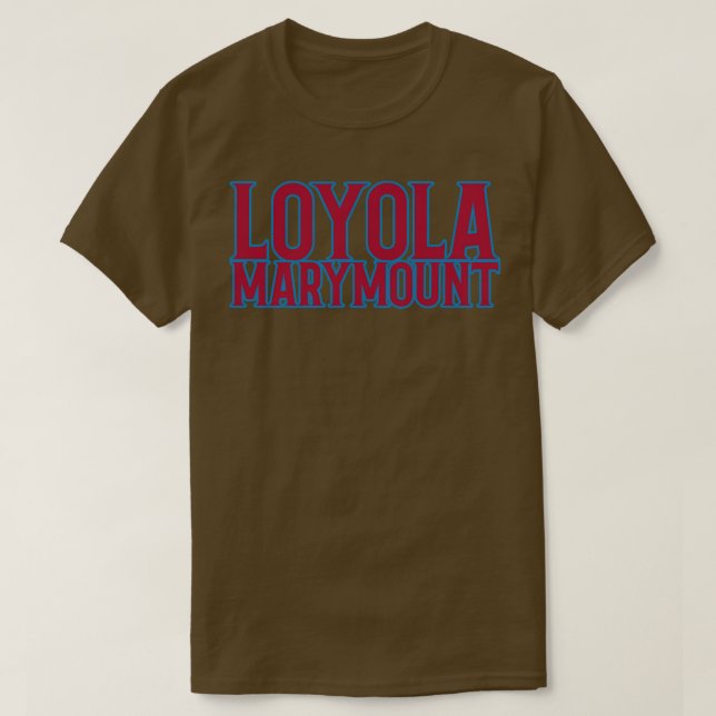 Universität Loyola marymount T-Shirt (Design vorne)