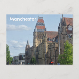 Universität Manchester Postkarte