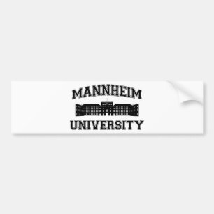 Universität Mannheim / Universität Mannheim Autoaufkleber
