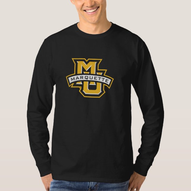 Universität Marquette Golden Eagles Traditionelles T-Shirt (Vorderseite)