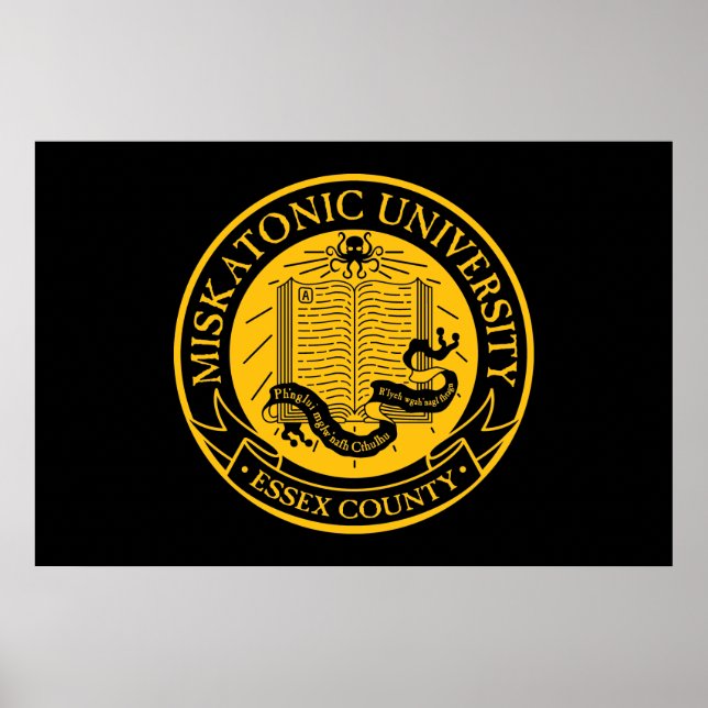 Universität Miskatonic Poster (Vorne)