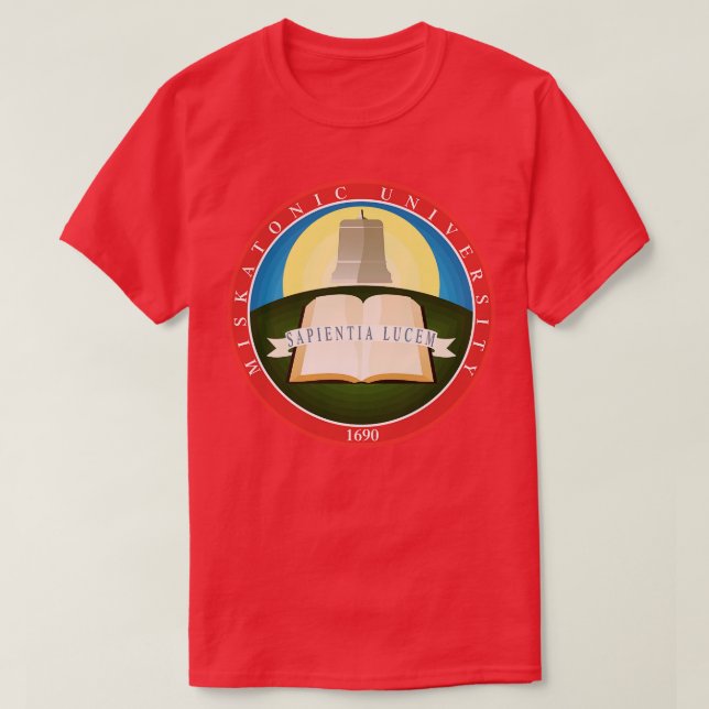 Universität Miskatonic T-Shirt (Design vorne)