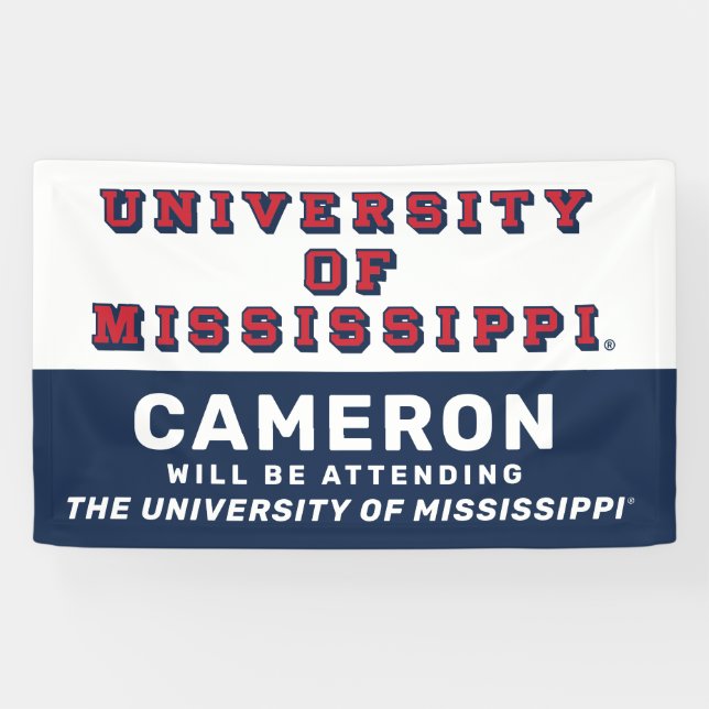 Universität Mississippi | Blocktyp Banner (Horizontal)