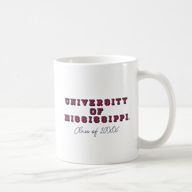 Universität Mississippi | Blocktyp Kaffeetasse (Rechts)