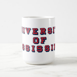 Universität Mississippi   Blocktyp Kaffeetasse