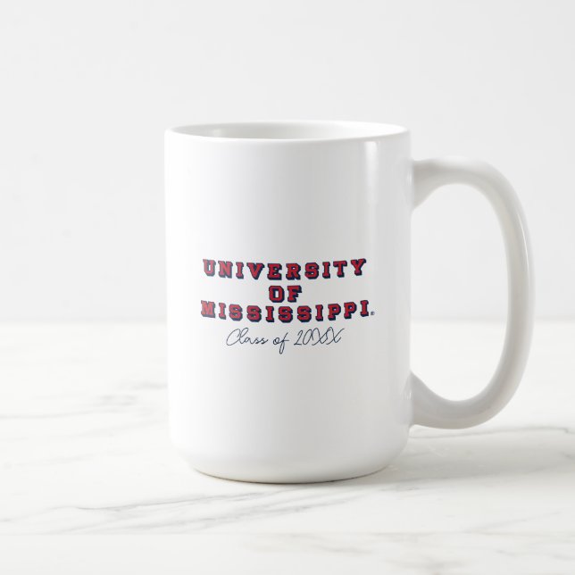 Universität Mississippi | Blocktyp Kaffeetasse (Rechts)