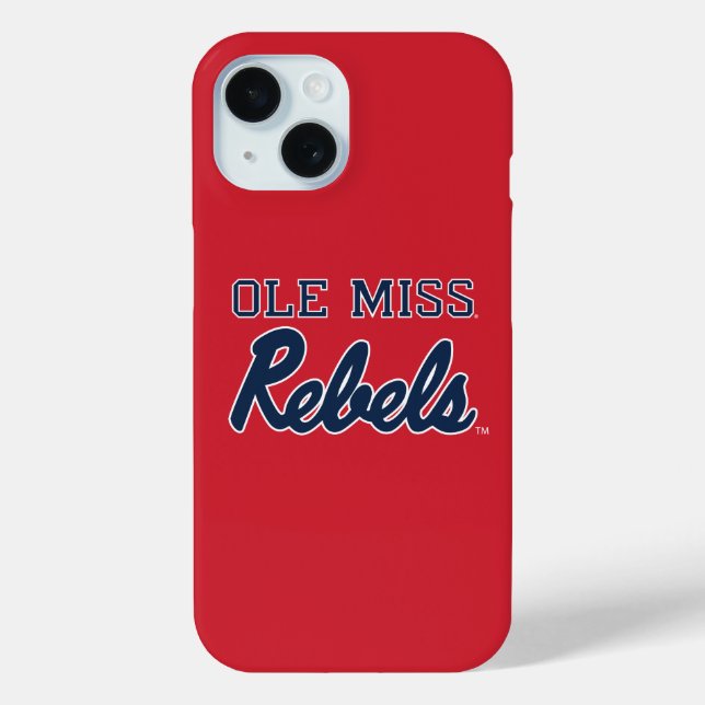 Universität Mississippi | Ole Miss Rebels Case-Mate iPhone Hülle (Rückseite)