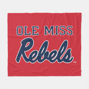 Universität Mississippi Ole Miss Rebels Fleecedecke