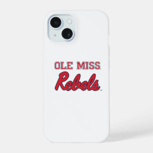 Universität Mississippi   Ole Miss Rebels iPhone 15 Hülle
