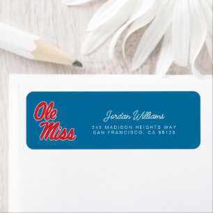 Universität Mississippi Ole Miss Script