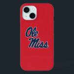 Universität Mississippi | Ole Miss Script Case-Mate iPhone Hülle<br><div class="desc">Karo diese Entwürfe der Universität Mississippi! Hier finden Sie die neuesten Mississippi Rebels. Alle diese Zazzle Produkte sind mit Ihrem Klassenjahr,  Ihrem Namen und Ihrem Club individuell anpassbar. Diese Produkte sind perfekte Geschenke für die Ole Miss Universität Student,  Alumni,  Familie,  Freund oder Fan in Ihrem Leben.</div>