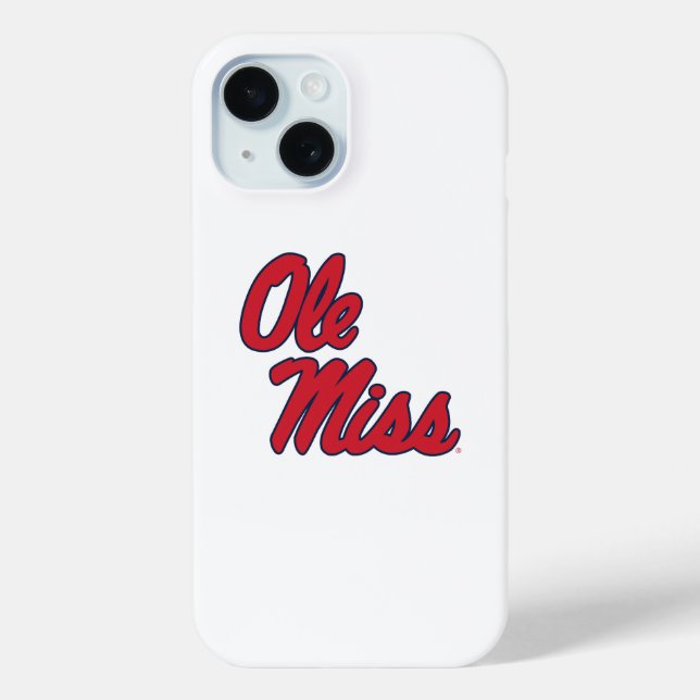 Universität Mississippi | Ole Miss Script Case-Mate iPhone Hülle (Rückseite)