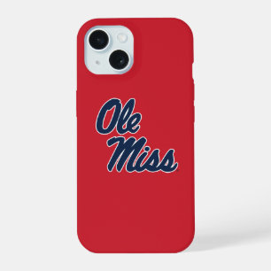 Universität Mississippi   Ole Miss Script iPhone 15 Hülle