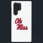 Universität Mississippi | Ole Miss Script Samsung Galaxy Hülle<br><div class="desc">Karo diese Entwürfe der Universität Mississippi! Hier finden Sie die neuesten Mississippi Rebels. Alle diese Zazzle Produkte sind mit Ihrem Klassenjahr,  Ihrem Namen und Ihrem Club individuell anpassbar. Diese Produkte sind perfekte Geschenke für die Ole Miss Universität Student,  Alumni,  Familie,  Freund oder Fan in Ihrem Leben.</div>