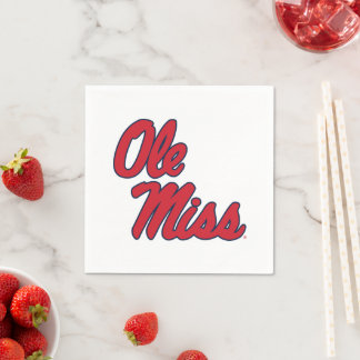 Universität Mississippi | Ole Miss Script Serviette