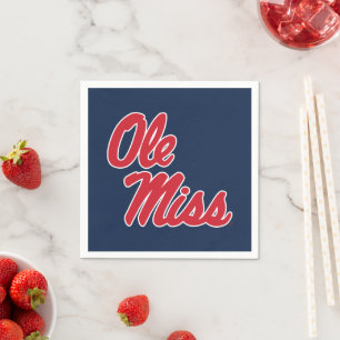 Universität Mississippi   Ole Miss Script Serviette