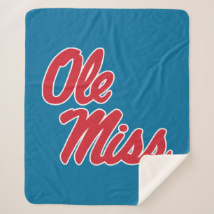 Universität Mississippi   Ole Miss Script Sherpadecke
